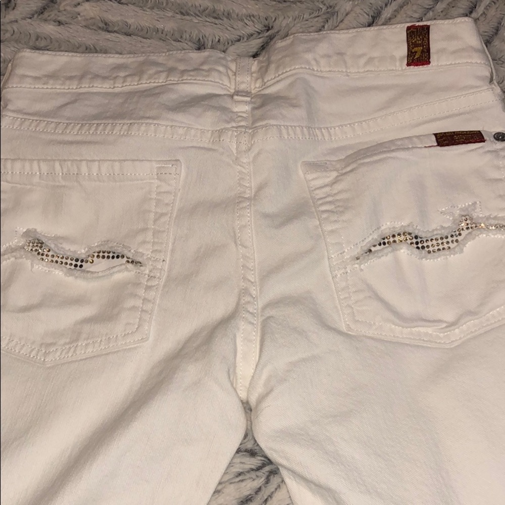 White jeans